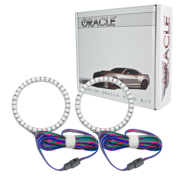 Oracle Lights 1235-333 LED Projector Fog Light Halo Kit ColorSHIFT for Mustang Fits select: 2015-2020 FORD MUSTANG