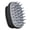 Black, variant on Scalp Massager,Shampoo Brush,Soft Silicone Bristles Brush,Wet and Dry Manual Scalp Care Head Scrubber Hair Washing,for Hair Growth,Dandruff Removal, for All Hair Types,1.57x3.54 inch(Black)