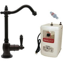 Westbrass Victorian 9" 1-Handle Hot Water Dispenser Faucet with Heat Tank, Oil Rubbed Bronze