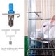 thumbnail image 1 of 10 Uds. Bebedero para conejos, bebedero de agua para animales de compañía, pezón, resortes colgantes dobles, sistema de suministros de herramientas para beber, 1 of 2