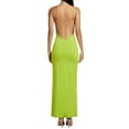 thumbnail image 4 of Coduop Women Spaghetti Strap Maxi Dress Sleeveless Bodycon Long Cocktail Dress, 4 of 6