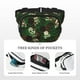 thumbnail image 5 of Fotbe Camouflage Skull Cangurera Cuadrada con Estampado de Doble Capa, Bolsa de Cintura Ajustable Mini para Hombres y Mujeres, 5 of 9