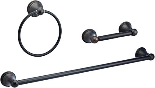 Photo 1 of Basics AB-BR815-OR Bathroom Hardware Set, 3 Piece, Oil Rubbed Bronze