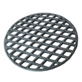 thumbnail image 1 of Barbecue Grill Pan Rack Cast Iron Grilling Grate, Kitchen Supply Multipurpose Steaming Grilling Roasting Net Stand for Picnic Outdoor Camping without legs, 1 of 9