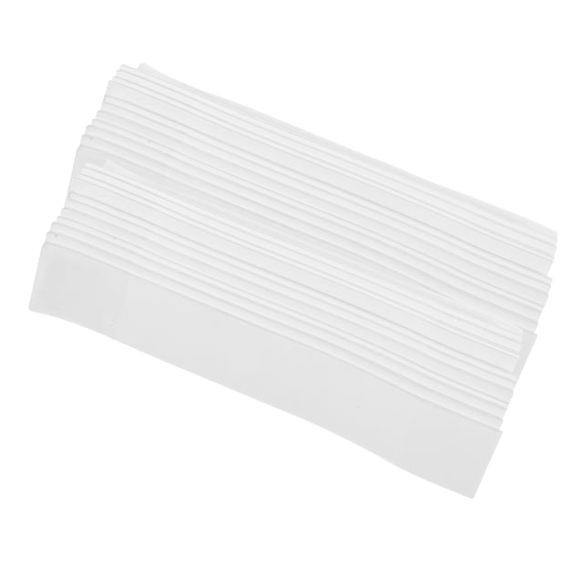 DEEPCRAFF 300Pcs Paper Cash Wrappers White Money Bands Practical Easy Use Currency Straps for Cash