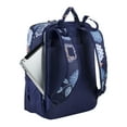 thumbnail image 6 of Eastsport Large Navy Floral Rubin Weekender Tech Backpack Diaper Bag with Changing Pad, 6 of 11