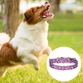 thumbnail image 3 of Collar para perros con flores de jardín con aroma a primavera y bolsa de compras a juego para amantes de las mascotas, 3 of 5