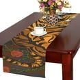 thumbnail image 1 of BSDHOME Tiger And Rose Cotton Linen Table Runner 14x72 Inches, 1 of 4
