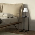 thumbnail image 7 of 2-Pack Heavy-Duty Thickened C-Shaped Side Tables (Dark Gray)  End Tables, 7 of 7