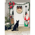 thumbnail image 4 of Front Door Porch Decorations Home Sweet Home Door Hanging Sign 12 inch Wooden Wall Sign, Rustic Holiday Wreath Decor for Front Door Porch Home Window Wall Farmhouse Decorations, 4 of 5