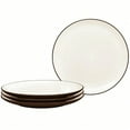 thumbnail image 2 of Brown Ceramic Mini Dinner Plates, 4-Piece Set, 6.25-Inch, 2 of 4