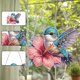 thumbnail image 3 of Pintura Diamante Punteado DIY Wdftyju Artística Acrílica Flores y Pájaros 16*19cm, 3 of 9
