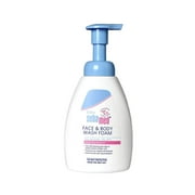 Sebamed Baby Face & Body Wash Foam|Ph 5.5|With Panthenol & natural Bisabolol| For delicate, dry skin