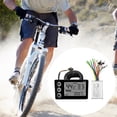 thumbnail image 2 of Soidarity Juego de controlador de velocidad de Motor LCD para bicicleta eléctrica, módulo de Control de odómetro de operación de botón a prueba de Bicicletas eléctricas Soidarity OD020950-00, 2 of 6
