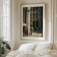 thumbnail image 5 of Arrêt, Montreal - Montréal Québec Canada Photography Street Photography Architecture City Botanical Vintage Travel Poster Oak Framed Wall Art Print 9 x 12 inches, 5 of 12