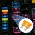 thumbnail image 3 of 5pcs Blade Style Fuses 5A Blade Style Fuses for Automotive Car Boat Truck SUV RV Motorcycle Orange, 3 of 6