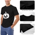 thumbnail image 6 of WISHTIME Men's Halloween T-Shirts Print, Short Sleeve Tee Casual Round Neck Street Fashion Shirts, USA, 6 of 9