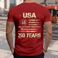 thumbnail image 4 of Ankishi Patriotic Shirts for Men Crew Neck American Flag Fashion Patriotic T Shirts Summer Basic Tops Everyday Wear, 4 of 6