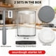 thumbnail image 3 of Kit de Bote para Masa Madre Farielyn-X 1.2L x2 con Accesorios, 3 of 8