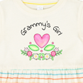 thumbnail image 4 of Inktastic Grammy's Girl Heart Flowers Girls Baby Dress, 4 of 5