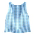 thumbnail image 6 of Bosfbaoi Gingham Top Summer Crop Tank Tops, Casual Sleeveless Shirts Blouses Resort Wear 2026, 6 of 9