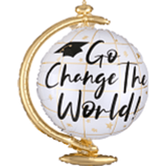 LRG SHP XL CHANGE THE WORLD GLOBE