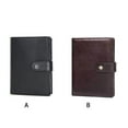 thumbnail image 3 of Sonducket Monedero para cambio de dinero, portátil, informal, plegable, de cuero, con bolsillo para monedas, tarjetero de crédito y débito, Carteras Negro, 3 of 6