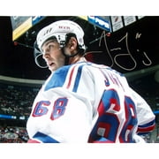 Jaromir Jagr Autographed Looking Over Shoulder 8" x 10" Photograph