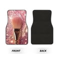 thumbnail image 2 of Lsque Tapis de Sol 4 Pcs à Paillettes Roses, Doublures en Caoutchouc Résistantes, Design Antidérapant, Protection Automobile Toutes Saisons, Véhicules, Voitures, Camions et SUV, 2 of 7