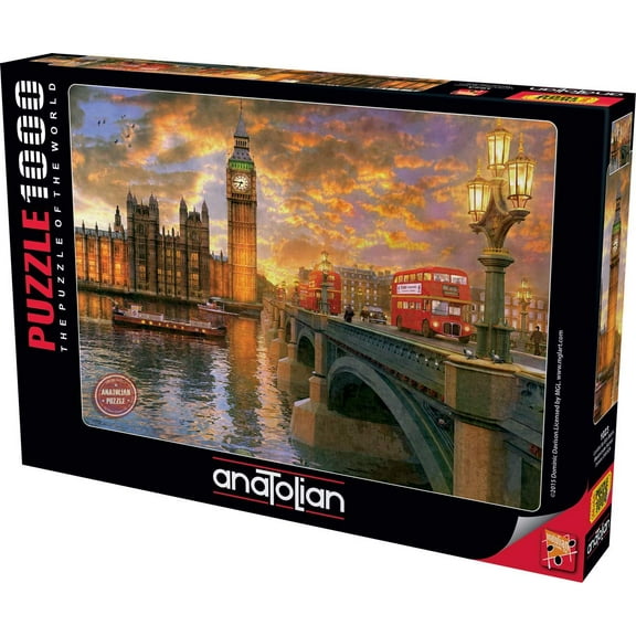 Anatolian Westminster Sunset Jigsaw Puzzle (1000 Piece)