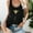H-Black, variant on Kcodviy Women Casual Easy Sleeveless 3X Long Tops for Women O-Neck Solid Sports Tight 40B Fitting Tops 2 Pk Night Gowns A New Day Top Womens A Little Bit Dramatic Ladies Slim Fit Longer Length Top