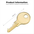 thumbnail image 2 of Toilet Paper Towel Dispenser Keys for Bobrick GAMCO CAT 74 Dispenser, 2 of 5