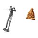 thumbnail image 5 of Figura De Resina Del Sagrado Corazón De Golfista Moderno, Escultura De Jesús, Decoración Para Amantes Del Golf, Estante, Club, Casa De Campo, Dormitorio, Oficina, Escritorio, Coleccionable, 5 of 8