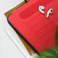 thumbnail image 4 of ELEHOLD for iPad 10th Gen 10.9 inch 2022 Flip Leather Stand Case,Magnetic Auto Wake/Sleep Multi-Angles Kickstand Anti-Slip Built-in Card Slots Business Shockproof Cover for Women Men,Red, 4 of 9