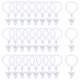 thumbnail image 2 of 80Pcs Curtain Rings with Clips Curtain Clips Curtain Hangers Clips Drapery Clips with Rings, 2 of 3