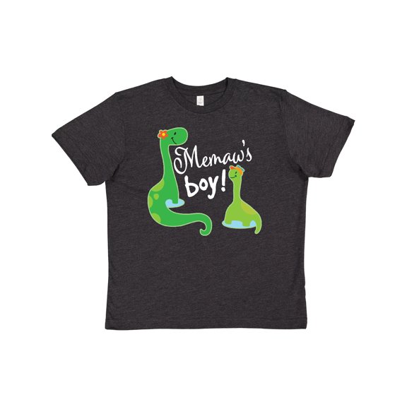 Inktastic Memaw Boy Grandson Gift Dinosaur Youth T-Shirt