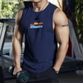 thumbnail image 4 of Camiseta sin mangas de malla con cuello redondo para hombre, prenda deportiva de moda de verano, para correr, sin mangas, de secado rápido, 4 of 5