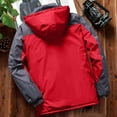 thumbnail image 7 of Men Waterproof Ski Jacket Winter Fleece Snow Coat Windproof Hooded Mountain Windbreaker Warm Snowboard Outerwear, 7 of 7