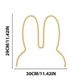 thumbnail image 3 of Pgyong Liquidation! Veilleuse LED Lapin à Brancher par USB-Petite Lampe Murale/de Chevet pour Chambre d'Enfants, Décoration de Crèche, Lumière Lapin Blanc Chaud, 3 of 9
