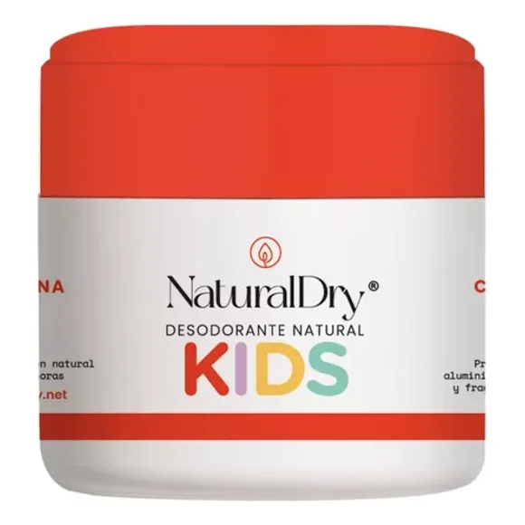 Desodorante Naturaldry Kids Natural Hidrata Elimina Olor