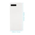 thumbnail image 3 of KAKOWELY Timing Phone Lock Phone Timer Lock Box Self-Control Timer Locker Plastic Phone Locker Box8.66"X3.94"X1.18", 3 of 4