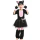 thumbnail image 1 of Disfraces de Carnaval para niños y niñas, traje de gato para Cosplay, vestido de carnaval de Halloween, fiesta de Mardi Gras, espectáculo de escenario escolar, 1 of 4