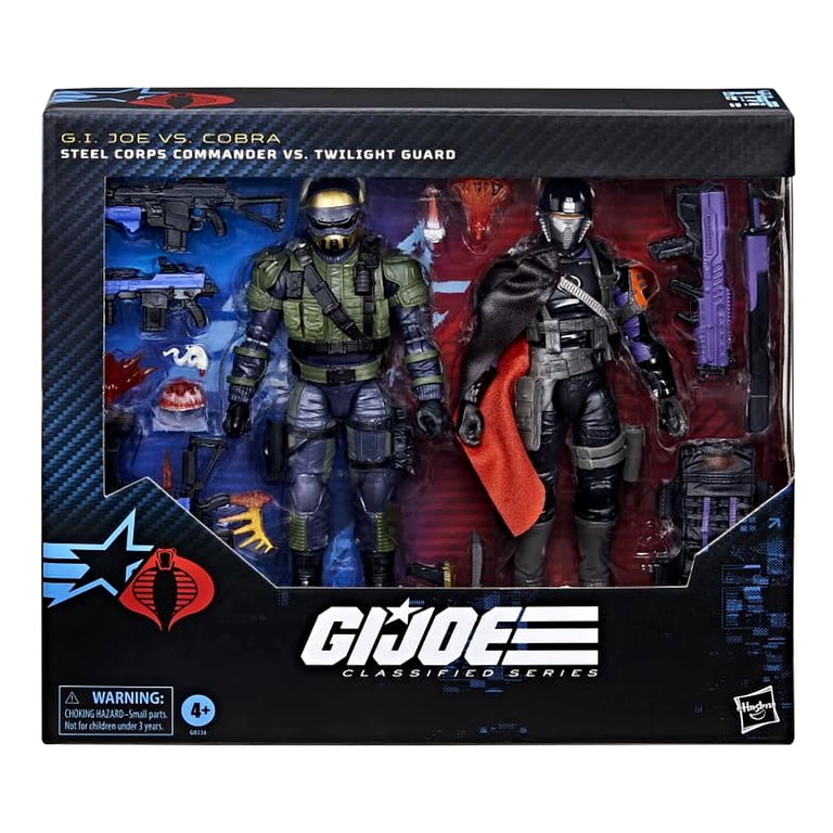 GI Joe Classified スティールコープスコマンダーシャドウガード G.I. Joe Classified Series #141 Steel Corps Commander Vs. Twilight