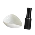 thumbnail image 3 of Kit de taza de café en grano y botella rociadora, tazón de pesaje, moderno, versátil, antibacteriano, para el hogar, restaurante, cafetería, baristas blanco, 3 of 9