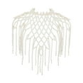 thumbnail image 3 of Body Chain for Women Tassels Beaded Shoulder Chain for Concerts Party Bridal, 3 of 7