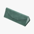 thumbnail image 2 of Unique Bargains Triangle Folding Eyeglasses Case Eyeglasses Storage Green, 2 of 5