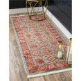 thumbnail image 1 of Unique Loom 3125037 2 ft. 7 in. x 6 ft. 7 in. Alexander Sahand Runner Rug, Light Blue, 1 of 1