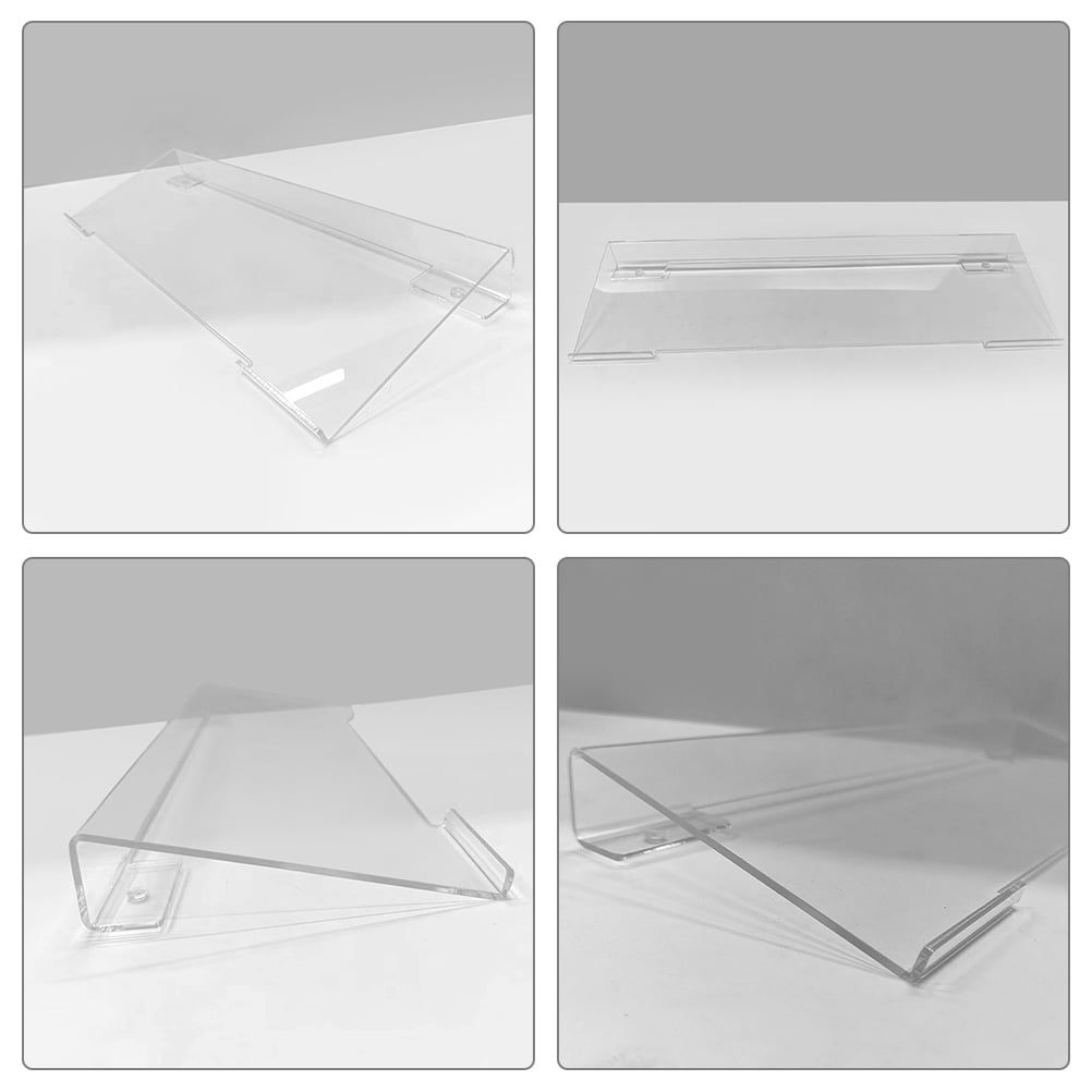 OFFIGAM Transparent Acrylic Keyboard Stand with Elevated Desktop Design for Office and Home Computer Accessories