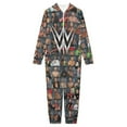 thumbnail image 4 of WWE Hooded Union Suit Pajama Soft Comfy PJs Sleepwear, 4 of 7