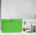 thumbnail image 5 of Unique Bargains 1 Pc Foldable Hanging Solid Makeup Bag Canvas Green, 5 of 5